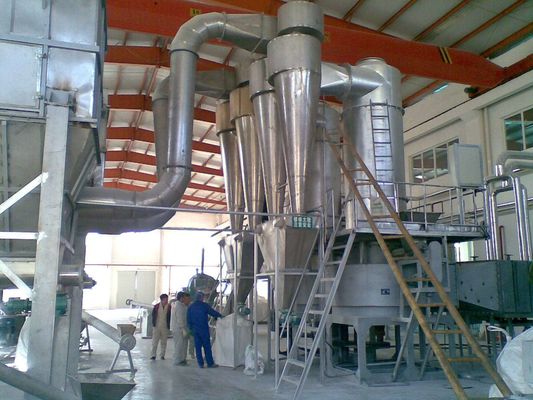 품질  Food Grade Pneumatic Flash Dryer Machine For High Moisture Carbon White / Oxide 공장