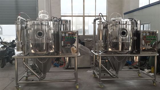 5 kg/H 실험실 분무 건조기 기계 3은 식품 가공을 위해 380V 50HZ를 단계적으로 시행합니다