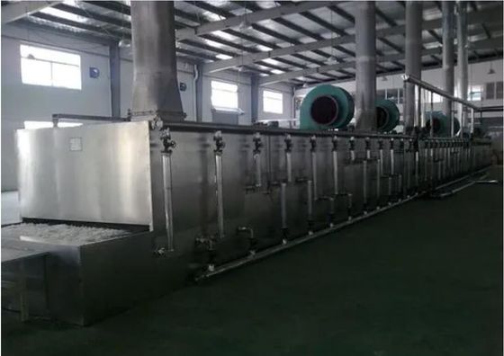 단일층 컨베이어 메쉬 벨트 건조기 기계 SUS316 SUS316L