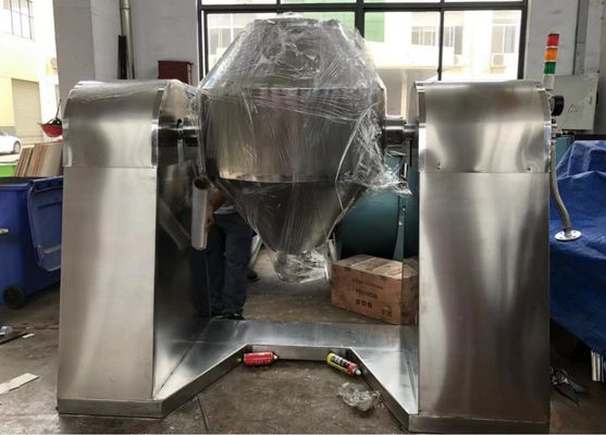 0.75 kw -15kw 산업적 믹서 기계 5000L 회전식 더블콘 진공 건조 장치