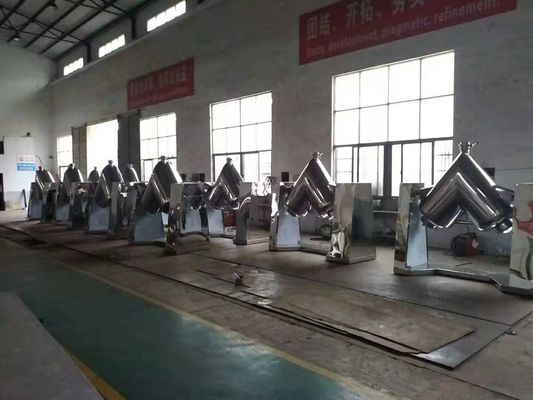 220V-480V 산업 믹서 기계 V 믹서 분말 20r/Min