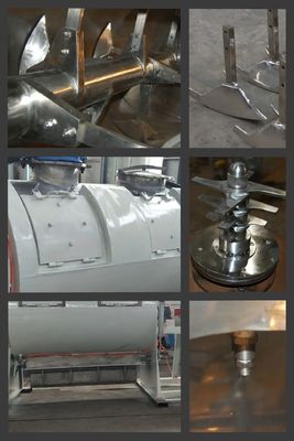 50L-9000L 산업적 믹서 기계 LD / LDH 수평선상 리본 블렌더