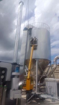돼지 혈액 식사 차 분말 포도당 음식을 위한 2-30kw 분무 건조기 기계