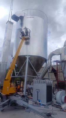 돼지 혈액 식사 차 분말 포도당 음식을 위한 2-30kw 분무 건조기 기계