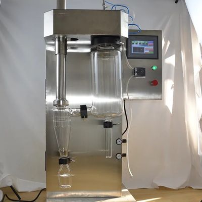 디지털 디스플레이 온도 제어 실험실 스프레이 드라이어 사용자 정의 용량 100-1000ml/H